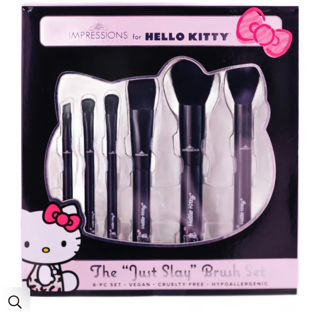 Hello Kitty® "Just Slay" 6-PC BRUSH SET